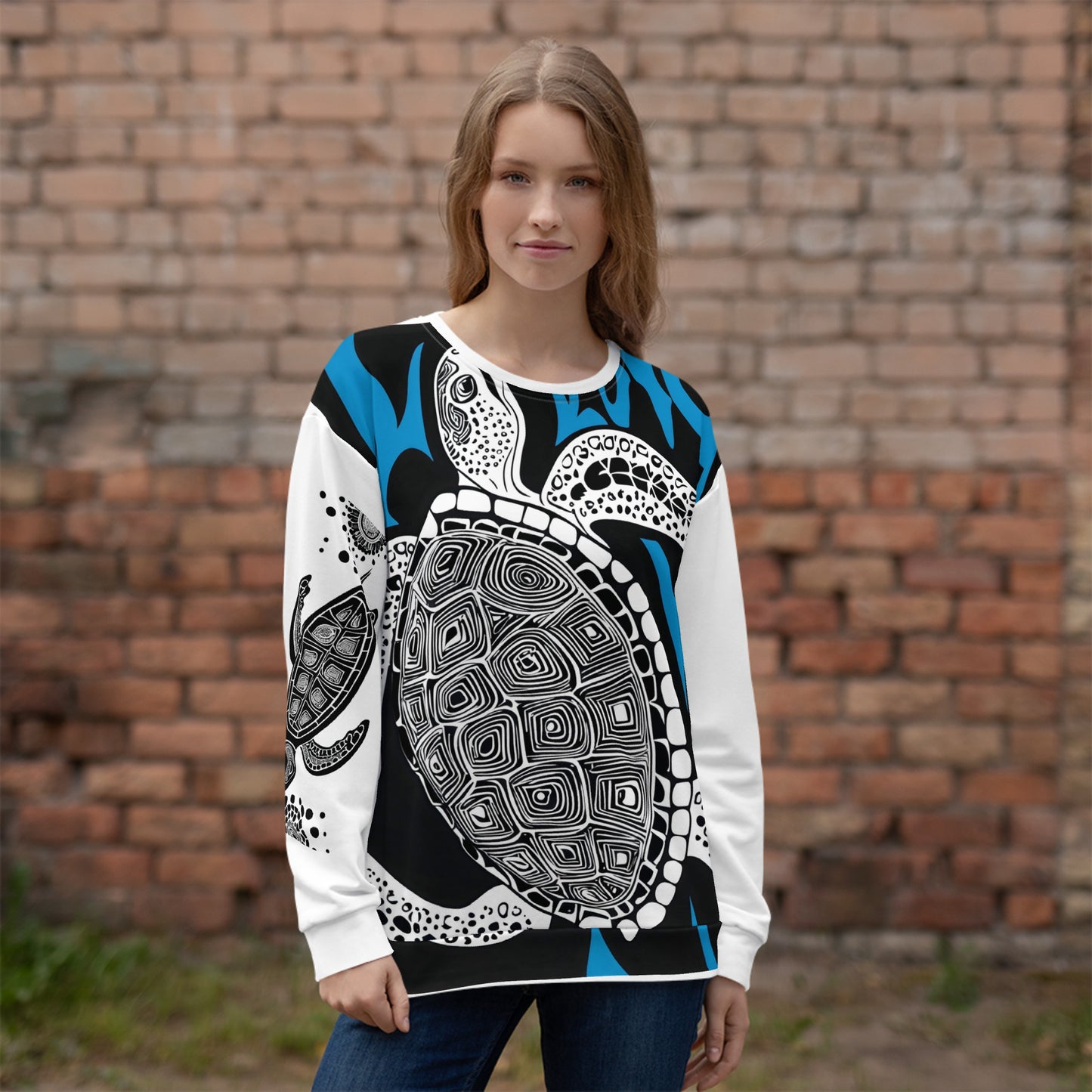 Sea Turtles are Fierce Unisex Sweatshirt